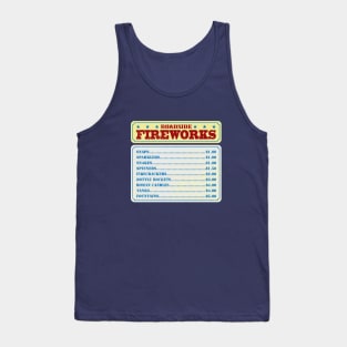 Roadside Fireworks Tank Top